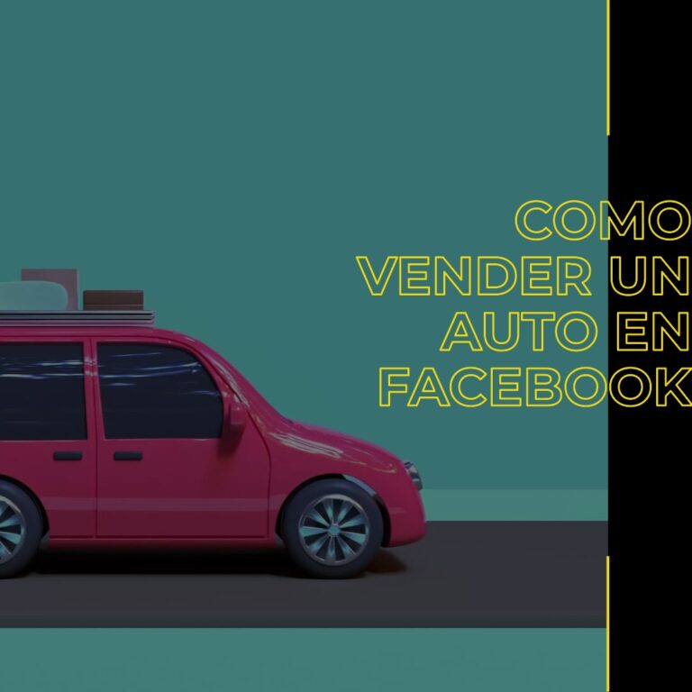 ¿Cómo Vender Autos en Facebook?